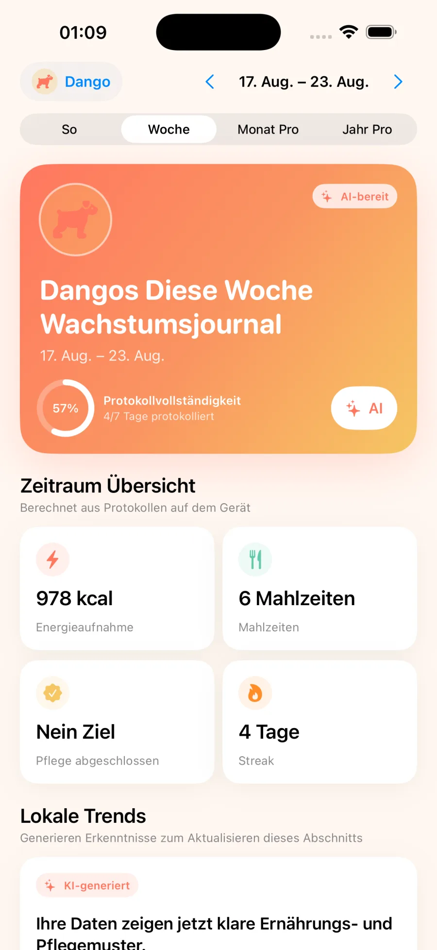 Gesundheitsanalyse